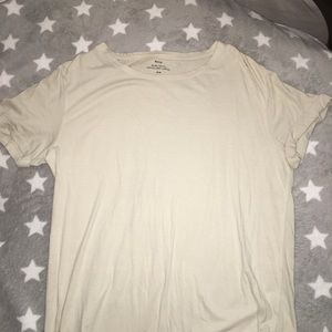 cream BDG urban outfitters T shirt